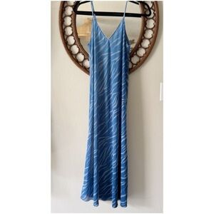 Vintage 90s Y2K Oscar de la renta sheer slip dress size small